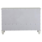 Sandy Beach 11-drawer Dresser Cream White - 201303