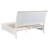 Sandy Beach 4-piece Eastern King Bedroom Set Cream White - 201309KE-S4