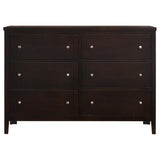 Carlton 4-piece Full Bedroom Set Cappuccino - 202091F-S4