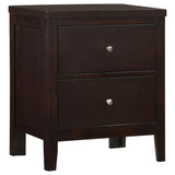 Carlton 5-piece Full Bedroom Set Cappuccino - 202091F-S5