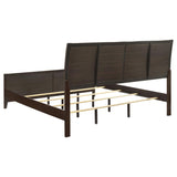 Carlton 5-piece Eastern King Bedroom Set Cappuccino - 202091KE-S5