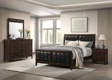 Carlton 4-piece Queen Bedroom Set Cappuccino - 202091Q-S4