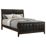Carlton Wood Queen Panel Bed Cappuccino - 202091Q