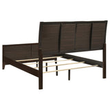 Carlton Wood Queen Panel Bed Cappuccino - 202091Q