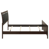 Carlton Wood Queen Panel Bed Cappuccino - 202091Q