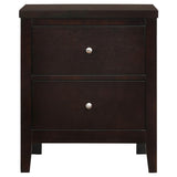 Carlton 4-piece Twin Bedroom Set Cappuccino - 202091T-S4