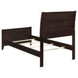 Carlton 5-piece Twin Bedroom Set Cappuccino - 202091T-S5