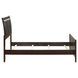 Carlton Wood Twin Panel Bed Cappuccino - 202091T