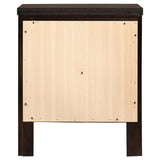 Carlton 2-drawer Nightstand Cappuccino - 202092