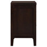 Carlton 2-drawer Nightstand Cappuccino - 202092