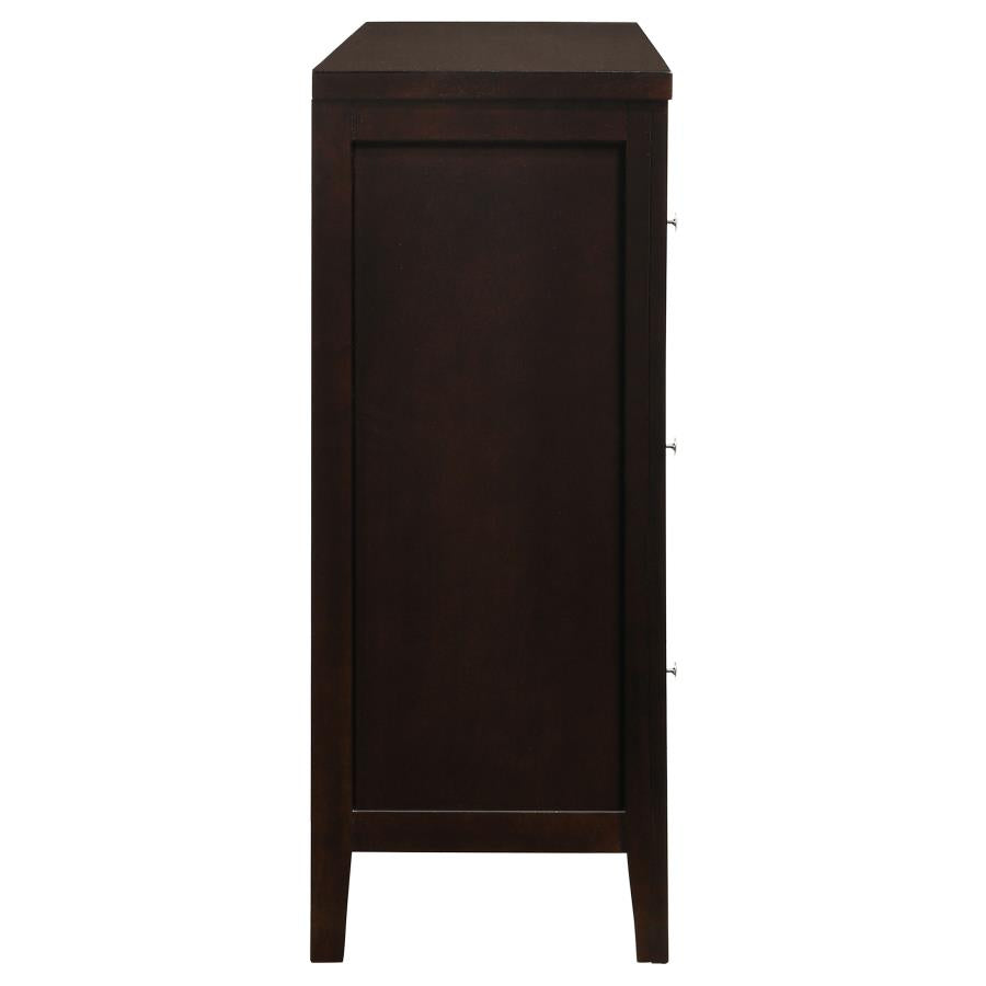 Carlton 6-drawer Dresser Cappuccino - 202093