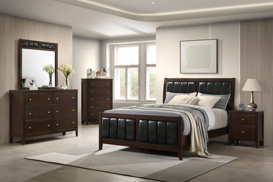 Carlton 6-drawer Dresser Cappuccino - 202093