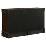 Louis Philippe 5-piece Full Bedroom Set Cappuccino - 202411F-S5