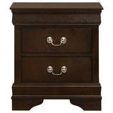 Louis Philippe 5-piece Eastern King Bedroom Set Cappuccino - 202411KE-S5