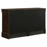 Louis Philippe 5-piece Eastern King Bedroom Set Cappuccino - 202411KE-S5