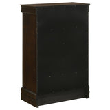 Louis Philippe 5-piece Eastern King Bedroom Set Cappuccino - 202411KE-S5