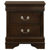 Louis Philippe 5-piece Queen Bedroom Set Cappuccino - 202411Q-S5