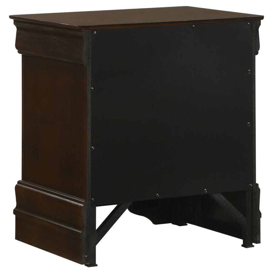 Louis Philippe 5-piece Queen Bedroom Set Cappuccino - 202411Q-S5