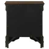 Louis Philippe 2-drawer Nightstand Cappuccino - 202412