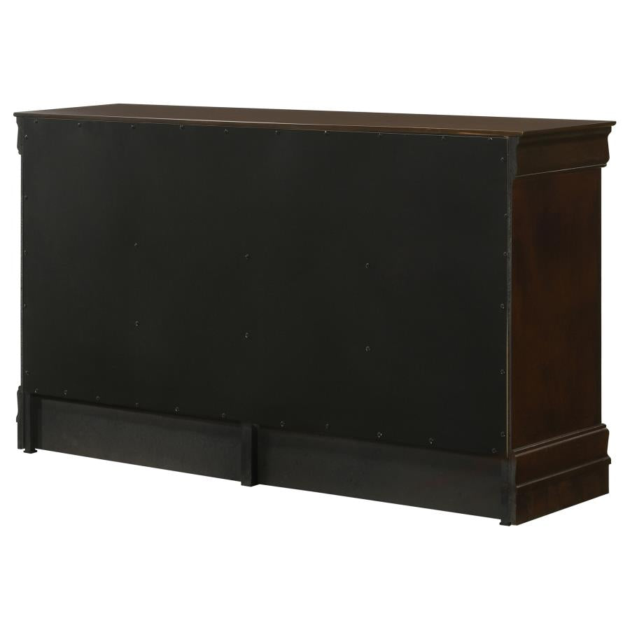 Louis Philippe 6-drawer Dresser Cappuccino - 202413