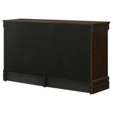 Louis Philippe 6-drawer Dresser Cappuccino - 202413