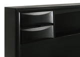 Briana 5-piece Eastern King Bedroom Set Black - 202701KE-S5