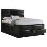 Briana 4-piece California King Bedroom Set Black - 202701KW-S4