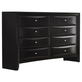 Briana 4-piece California King Bedroom Set Black - 202701KW-S4