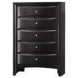 Briana 5-piece California King Bedroom Set Black - 202701KW-S5