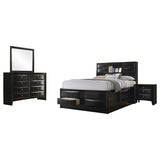 Briana 4-piece Queen Bedroom Set Black - 202701Q-S4