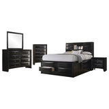 Briana 5-piece Queen Bedroom Set Black - 202701Q-S5