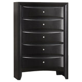 Briana 5-piece Queen Bedroom Set Black - 202701Q-S5