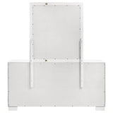 Jessica 6-drawer Dresser with Mirror Snow White - 202993M
