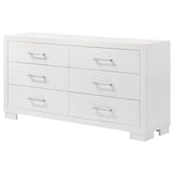 Jessica 6-drawer Dresser Snow White - 202993
