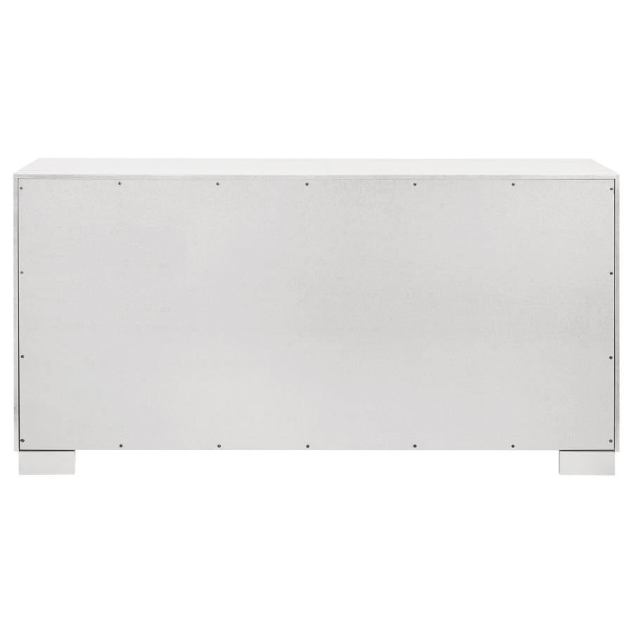 Jessica 6-drawer Dresser Snow White - 202993