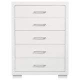 Jessica 5-drawer Bedroom Chest Snow White - 202995