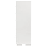 Jessica 5-drawer Bedroom Chest Snow White - 202995