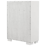 Jessica 5-drawer Bedroom Chest Snow White - 202995