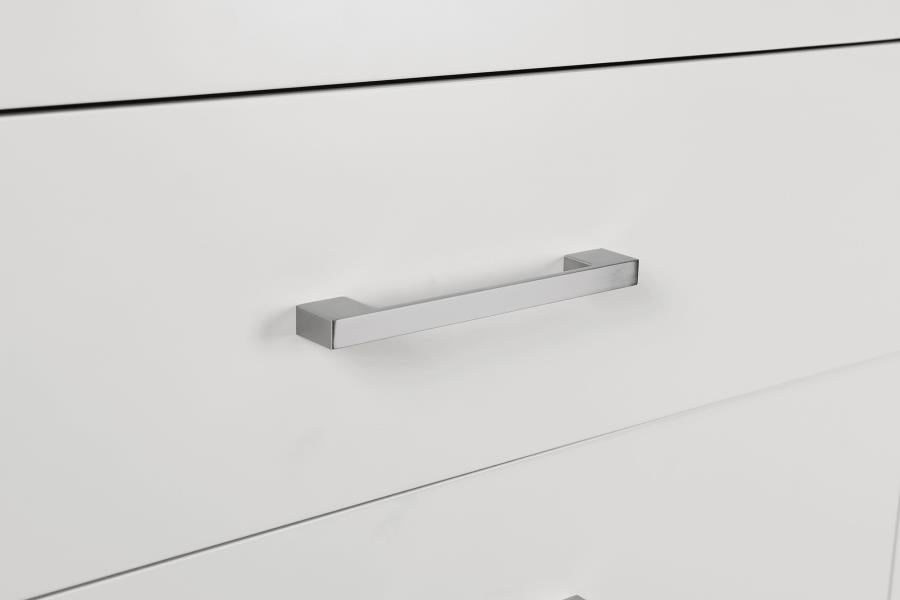 Jessica 5-drawer Bedroom Chest Snow White - 202995