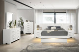Jessica 5-drawer Bedroom Chest Snow White - 202995
