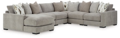 Aslan Court 6-Piece Sectional with Chaise - 20305S8