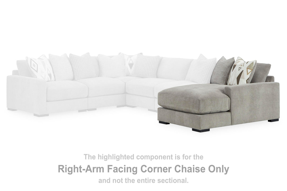 Aslan Court Right-Arm Facing Corner Chaise - 2030517