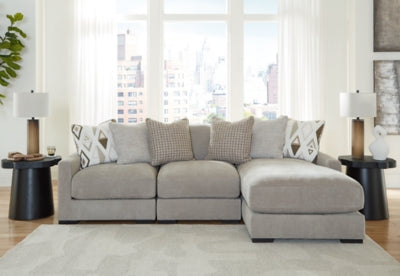 Aslan Court 3-Piece Sofa Sectional with Chaise - 20305S4