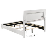 Felicity 5-piece Full Bedroom Set White High Gloss - 203500F-S5