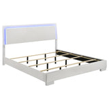 Felicity 5-piece California King Bedroom Set White Gloss - 203500KW-S5L