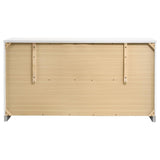 Felicity 6-drawer Dresser White High Gloss - 203503