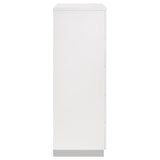 Felicity 5-drawer Bedroom Chest White High Gloss - 203505