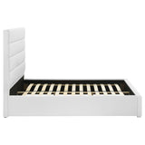 Felicity 53-inch Upholstered Full Platform Bed White - 203511F