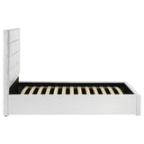 Felicity 53-inch Upholstered Twin Platform Bed White - 203511T