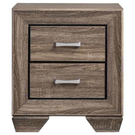 Kauffman 5-piece Eastern King Bedroom Set Washed Taupe - 204190KE-S5